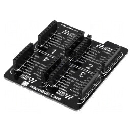 Placă prototip Conectori de extensie: 4 256kbEEPROM - Placă prototip cu conectori de extensie | Electronic-mag.ro | Componente Electronice