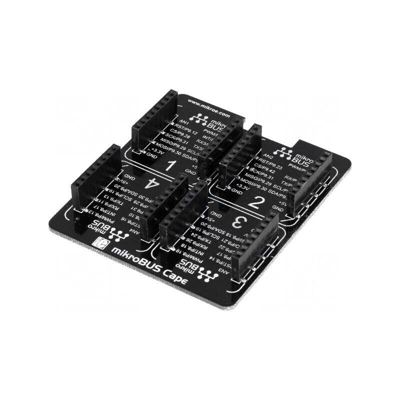 Placă prototip Conectori de extensie: 4 256kbEEPROM - Placă prototip cu conectori de extensie | Electronic-mag.ro | Componente Electronice