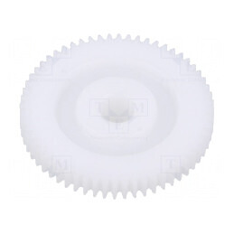 Angrenaj dințat 6mm Ø 43,4mm 60 dinți | Electronic-mag.ro | Componente Electronice