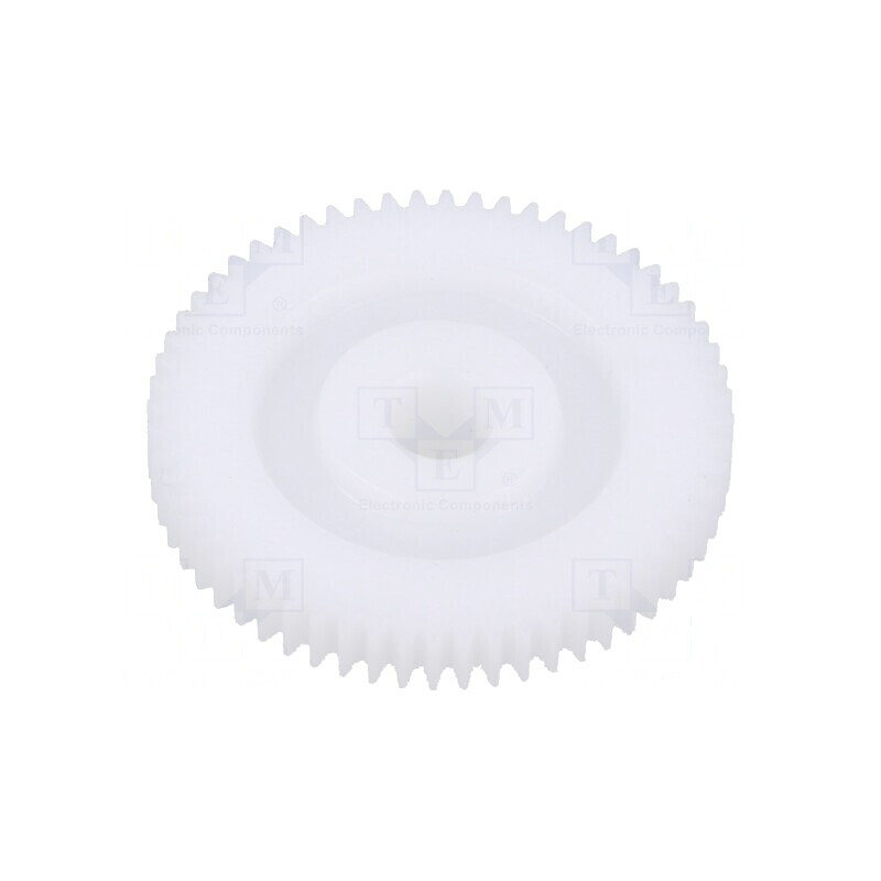 Angrenaj dințat 6mm Ø 43,4mm 60 dinți | Electronic-mag.ro | Componente Electronice