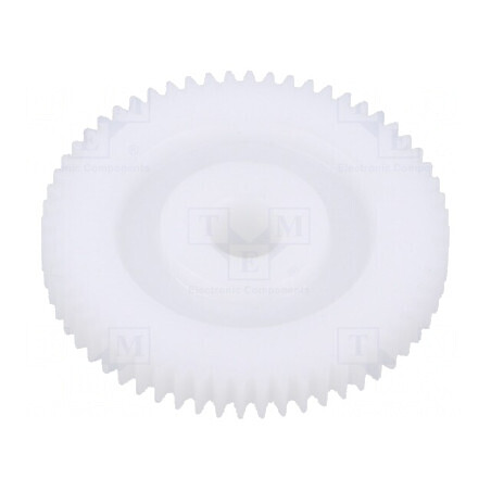 Angrenaj dințat 6mm Ø 43,4mm 60 dinți | Electronic-mag.ro | Componente Electronice