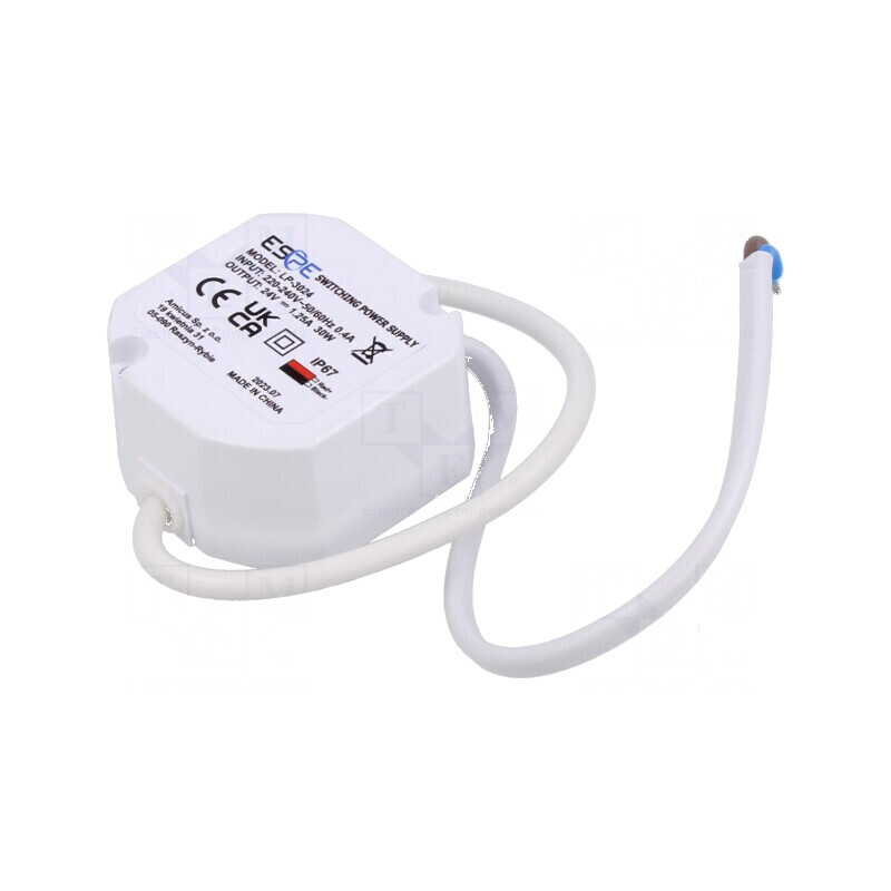 Alimentator LED 30W 24VDC IP67 | Electronic-mag.ro | Componente Electronice