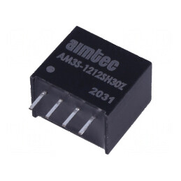 Convertor DC/DC 3W 12V 250mA, Compact și Eficient | Electronic-mag.ro | Componente Electronice