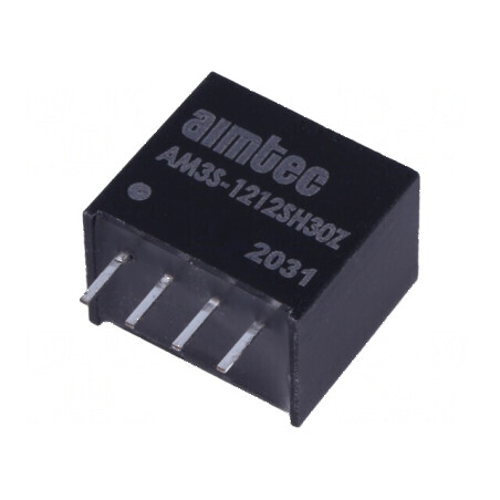 Convertor DC/DC 3W 12V 250mA, Compact și Eficient | Electronic-mag.ro | Componente Electronice