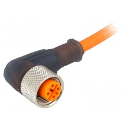 Cablu de conectare M12 PIN: 3 unghi 5m | Electronic-mag.ro | Componente Electronice
