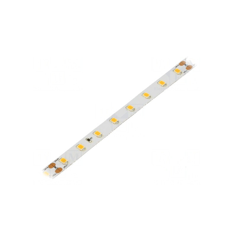 Banda LED alb cald 2835 LED/m: 80 8mm IP20 120° 4,3W/m 24VDC | Electronic-mag.ro | Componente Electronice