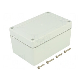 Carcasă universală cu bucşă din alamă | Electronic-mag.ro | Componente Electronice