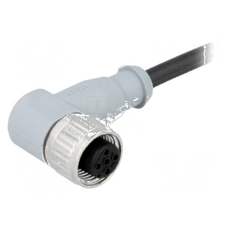 Conector: M12 mufă PIN: 4 mamă cod A-DeviceNet / CANopen 3m - Conector M12 PIN 4 mamă 3m | Electronic-mag.ro | Componente Electronice