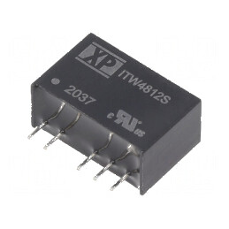 Convertor DC/DC 1W 36-75V to 12VDC -12VDC SIP | Electronic-mag.ro | Componente Electronice