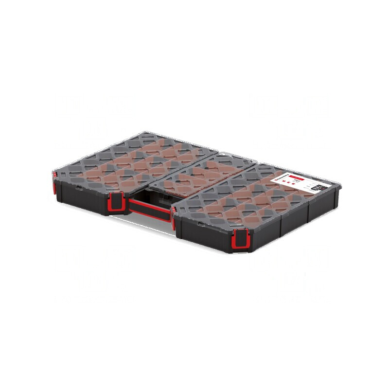 Container cu partiții neagră joasă | Electronic-mag.ro | Componente Electronice