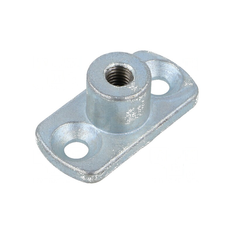 Flanşă filetată oţel zinc 30x24x60mm M10 | Electronic-mag.ro | Componente Electronice