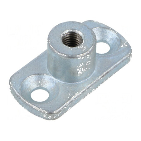 Flanşă filetată oţel zinc 30x24x60mm M10 | Electronic-mag.ro | Componente Electronice