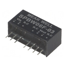 Convertor DC/DC 6W 9÷36V la 3,3VDC 0÷1500mA | Electronic-mag.ro | Componente Electronice