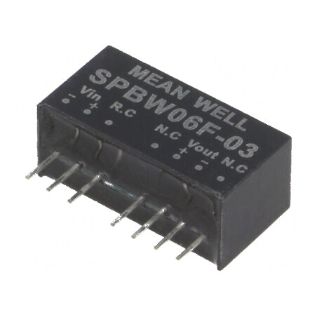 Convertor DC/DC 6W 9÷36V la 3,3VDC 0÷1500mA | Electronic-mag.ro | Componente Electronice