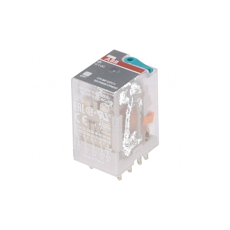 Releu electromagnetic 4PDT cu bobină de 12VDC - 6A | Electronic-mag.ro | Componente Electronice Releu electromagnetic 4PDT cu bobină de 12VDC - 6A | Electronic-mag.ro | Componente Electronice