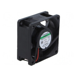 Ventilator axial DC 24VDC 60x60x25mm 49,27m3/h 37dBA Vapo | Electronic-mag.ro | Componente Electronice