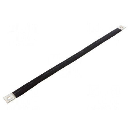 Banda de împământare izolată 25mm2 - Ø1: 9mm Ø2: 9mm | Electronic-mag.ro | Componente Electronice