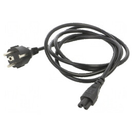 Cablu de alimentare pentru laptop 1,8m | Electronic-mag.ro | Componente Electronice
