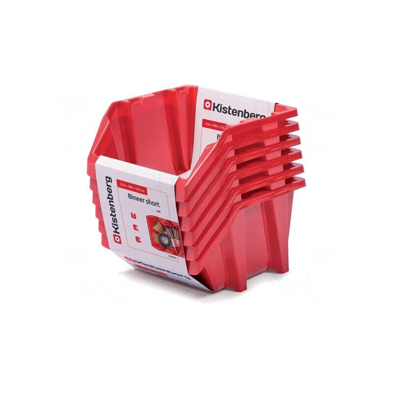 Container: Cuvă roşie scurtă 6 bucăţi | Electronic-mag.ro | Componente Electronice