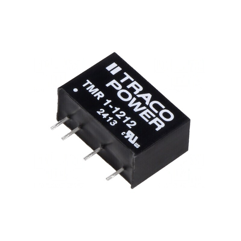Convertor DC/DC 1W Uintr 9-18V Uieş 12VDC Iieş 83mA SIP6 | Electronic-mag.ro | Componente Electronice