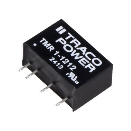 Convertor DC/DC 1W Uintr 9-18V Uieş 12VDC Iieş 83mA SIP6 | Electronic-mag.ro | Componente Electronice