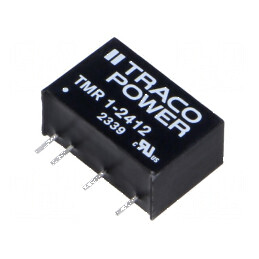 Convertor DC/DC 1W 18-36V to 12VDC 83mA SIP6 | Electronic-mag.ro | Componente Electronice