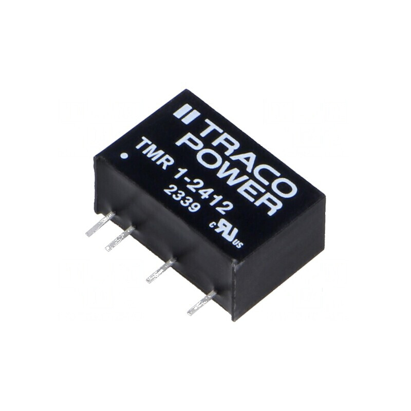 Convertor DC/DC 1W 18-36V to 12VDC 83mA SIP6 | Electronic-mag.ro | Componente Electronice