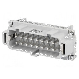 Conector: HDC inserturi de contact tată 16 PE | Electronic-mag.ro | Componente Electronice