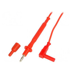 Cablu de măsurare cu mufă banană 4mm 20A | Electronic-mag.ro | Componente Electronice