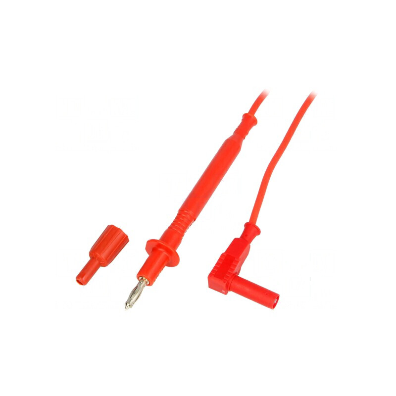 Cablu de măsurare cu mufă banană 4mm 20A | Electronic-mag.ro | Componente Electronice Cablu de măsurare cu mufă banană 4mm 20A | Electronic-mag.ro | Componente Electronice