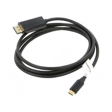 Cablu adaptor DisplayPort USB 1,8m negru | Electronic-mag.ro | Componente Electronice