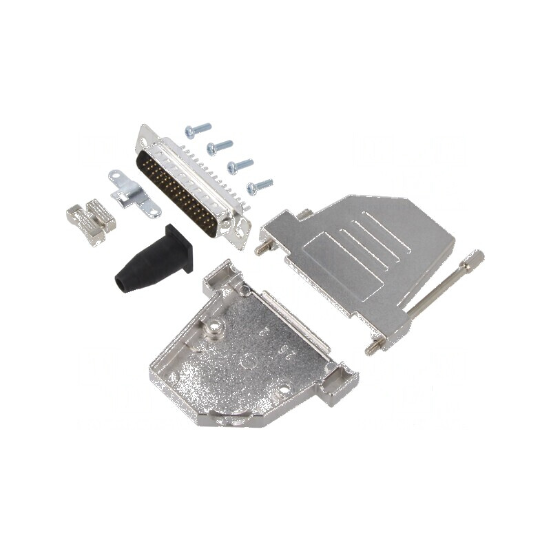 Mufă tată D-Sub PIN: 44 pe cablu neagră | Electronic-mag.ro | Componente Electronice