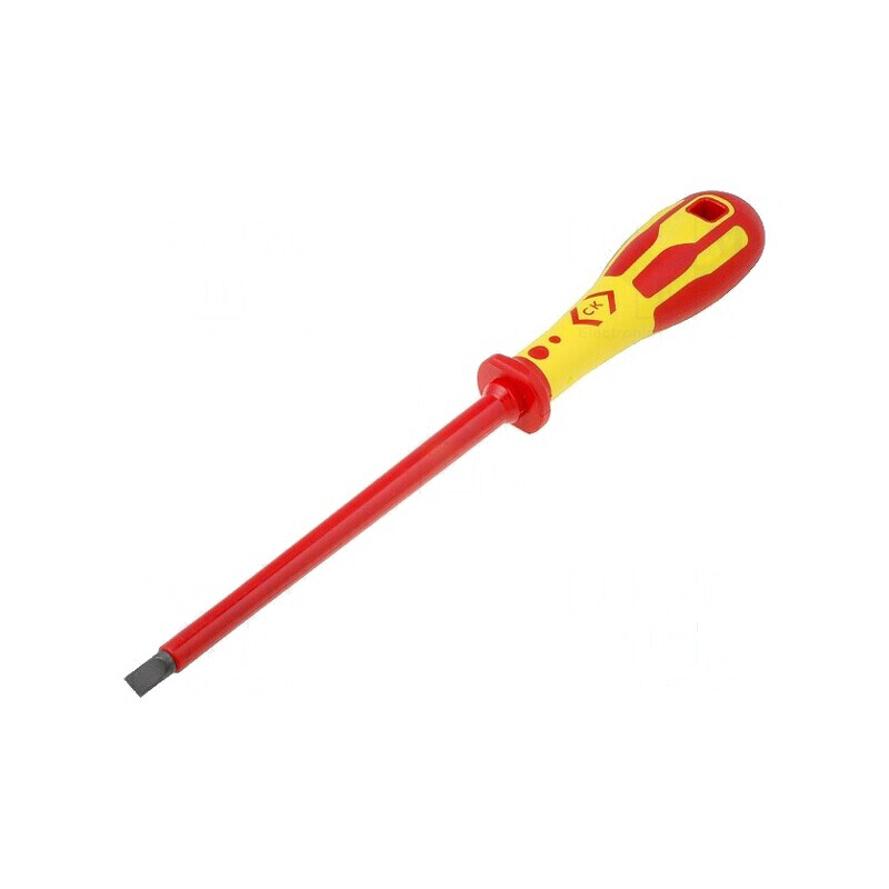 Şurubelniţă izolată plată 8,0x1,2mm 175mm - 1kVAC | Electronic-mag.ro | Componente Electronice Şurubelniţă izolată plată 8,0x1,2mm 175mm - 1kVAC | Electronic-mag.ro | Componente Electronice