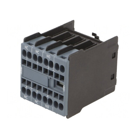Contacte auxiliare Serie: 3RT20 Dimensiune: S0,S00,S2 frontală - Contacte auxiliare pentru contactor frontal Serie 3RT20 | Electronic-mag.ro | Componente Electronice