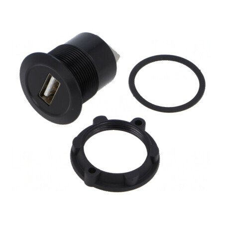 Adaptor USB A la USB B, USB 2.0 - Filet M22 1÷10mm | Electronic-mag.ro | Componente Electronice