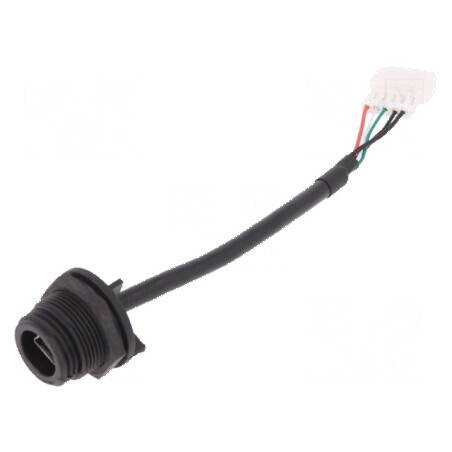 Cablu USB mini IP68 0,107m | Electronic-mag.ro | Componente Electronice