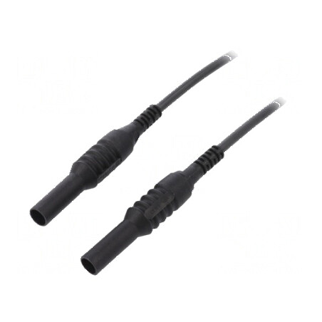 Cablu de măsurare 1kVDC 10A 1,5m negru | Electronic-mag.ro | Componente Electronice