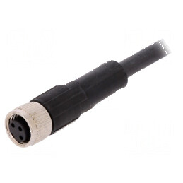 Cablu de conectare M8 PIN: 3 drept 2m | Electronic-mag.ro | Componente Electronice