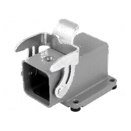 Carcasă pentru conectori HDC Han® A dimensiune 3A cu clichet | Electronic-mag.ro | Componente Electronice