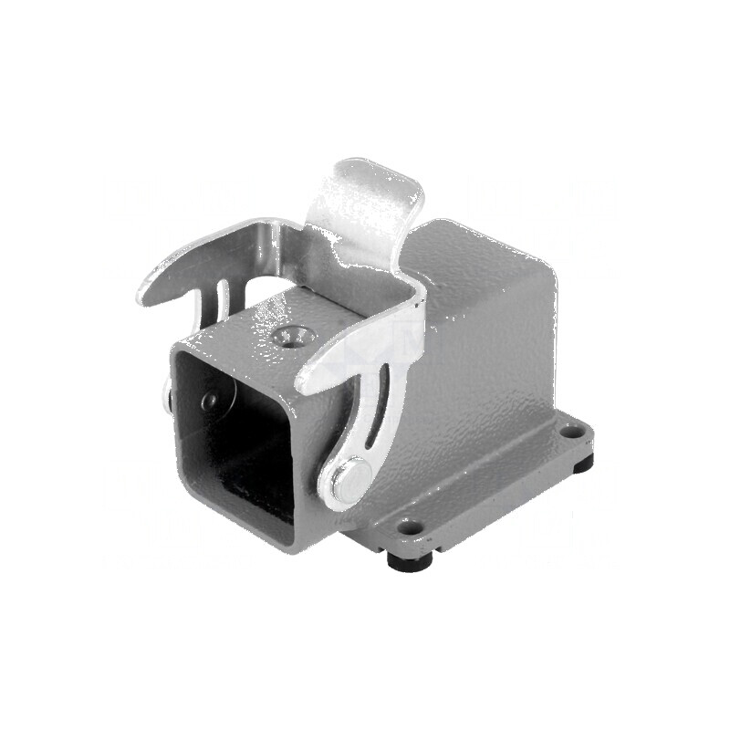 Carcasă pentru conectori HDC Han® A dimensiune 3A cu clichet | Electronic-mag.ro | Componente Electronice
