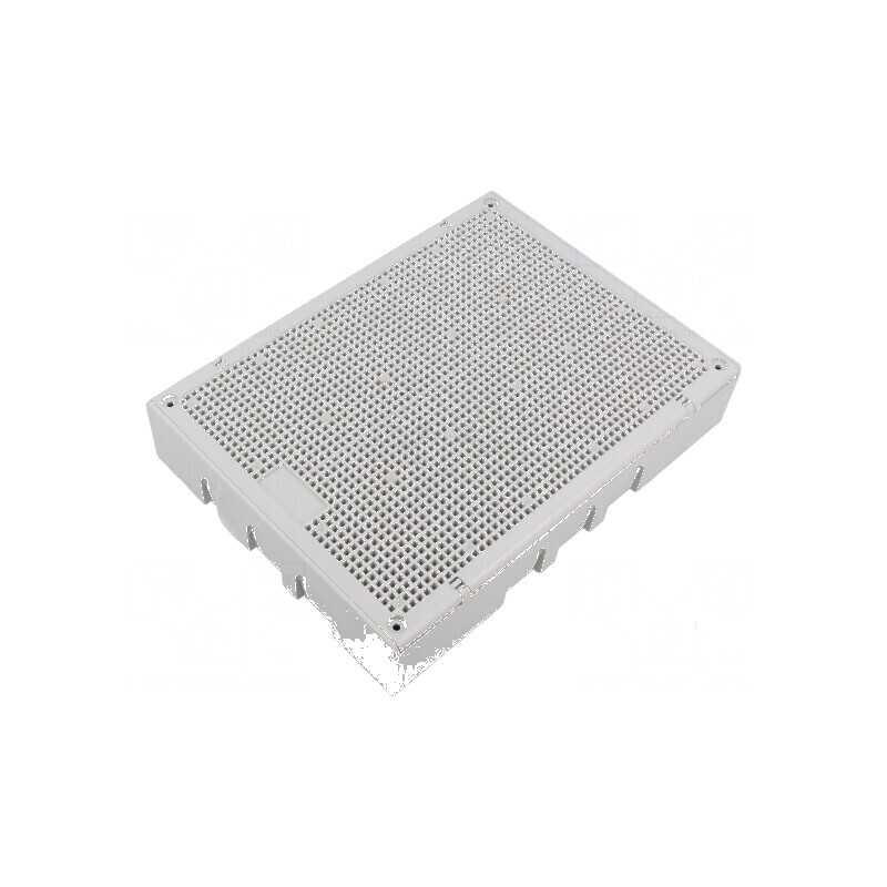 Carcasă montare pe perete 150x200mm gri deschis | Electronic-mag.ro | Componente Electronice