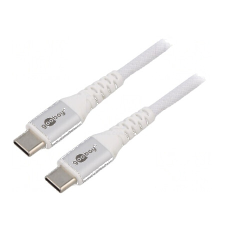 Cablu USB 2.0 USB C 3m alb | Electronic-mag.ro | Componente Electronice