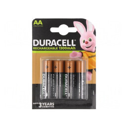 Baterii reincarcabile AA Ni-MH 1300mAh - set de 4 bucati | Electronic-mag.ro | Componente Electronice