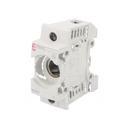 Suport siguranţă D01 pentru şină DIN 16A 400VAC Poli: 1 | Electronic-mag.ro | Componente Electronice