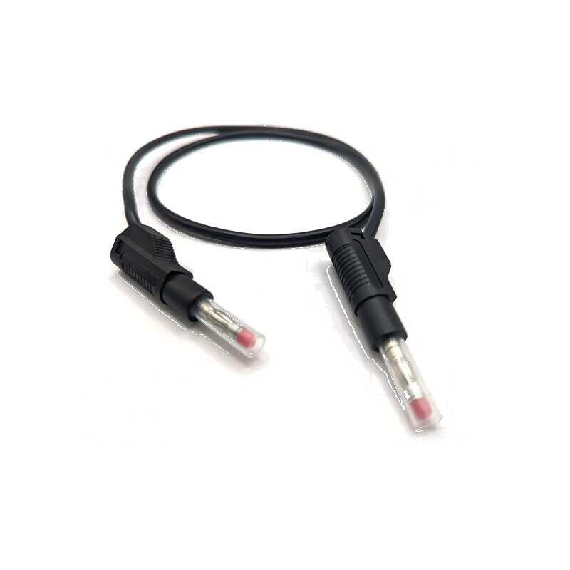 Cablu de măsurare 32A mufă banană 4 mm din ambele părţi | Electronic-mag.ro | Componente Electronice