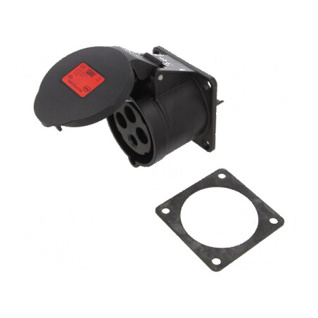 Conector AC trifazat 32A 400VAC IP54 | Electronic-mag.ro | Componente Electronice