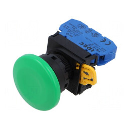 Comutator acţionat prin apăsare verde | Electronic-mag.ro | Componente Electronice