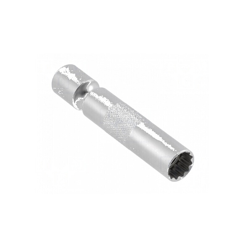 Cap pentru bujii tubular 3/8 - Lungime manșon 92mm | Electronic-mag.ro | Componente Electronice