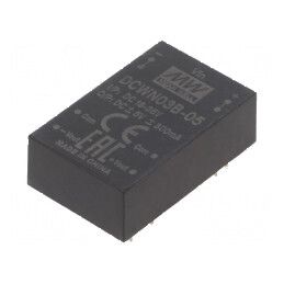 Convertor DC/DC 3W 18-36V la 5V/-5V DIP24 | Electronic-mag.ro | Componente Electronice
