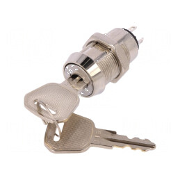 Comutator cu cheie SPDT 90° | Electronic-mag.ro | Componente Electronice